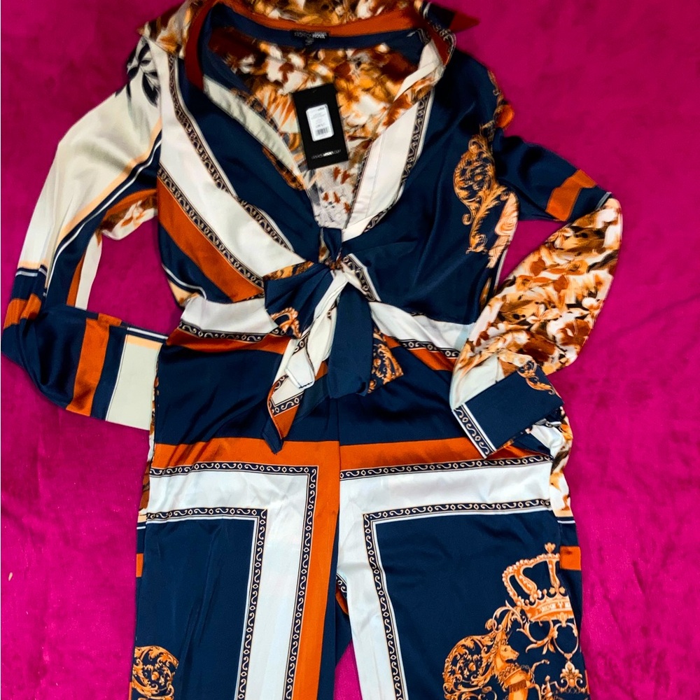 Womens long sleeve jumpsuit